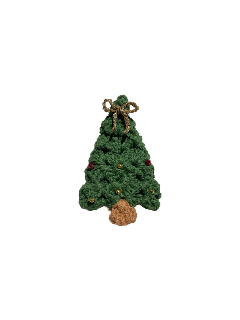 Christmas Tree Knitted Clasp