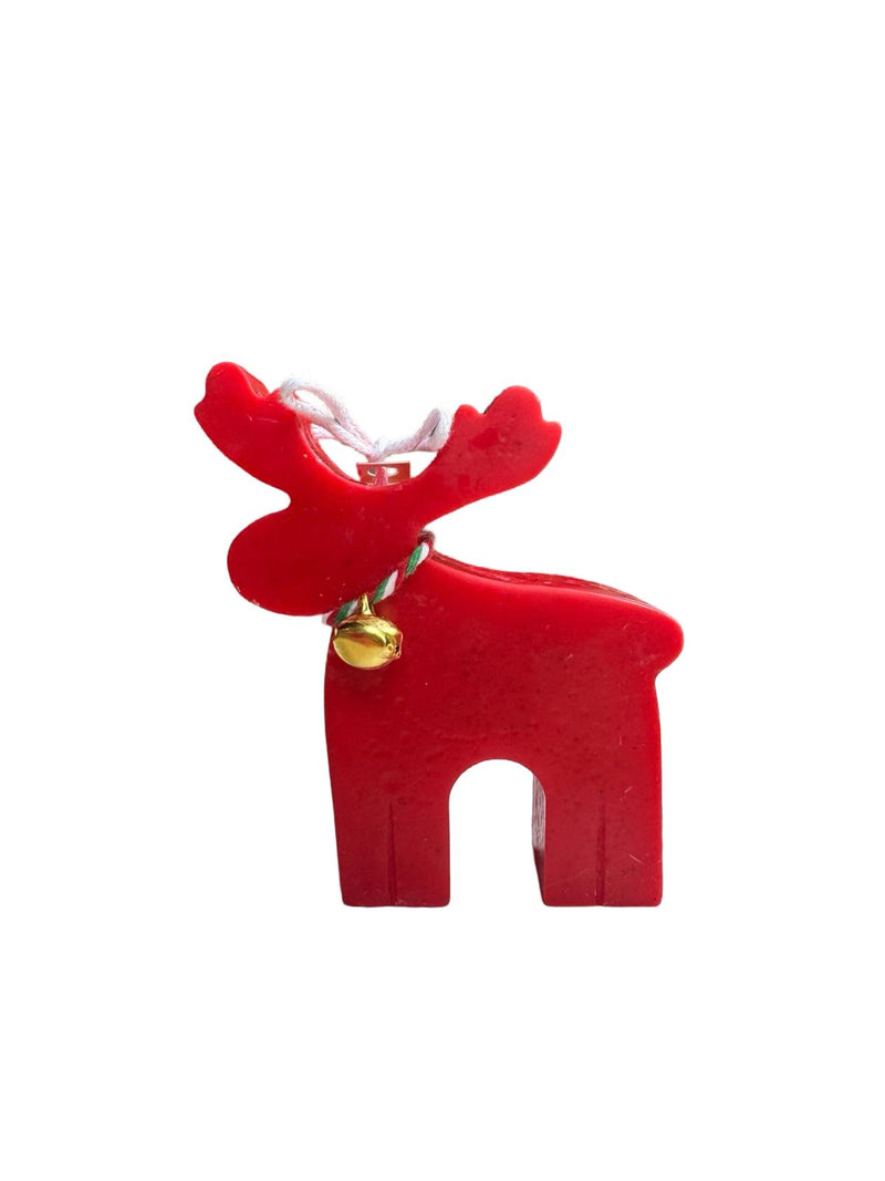 Christmas Deer Candle