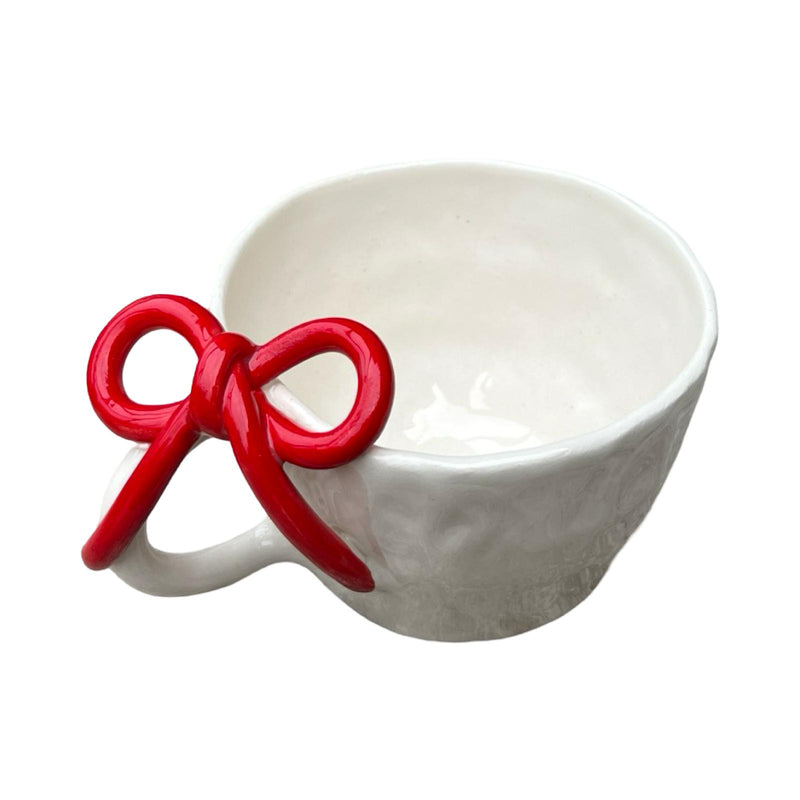 Red Ribbon Mug