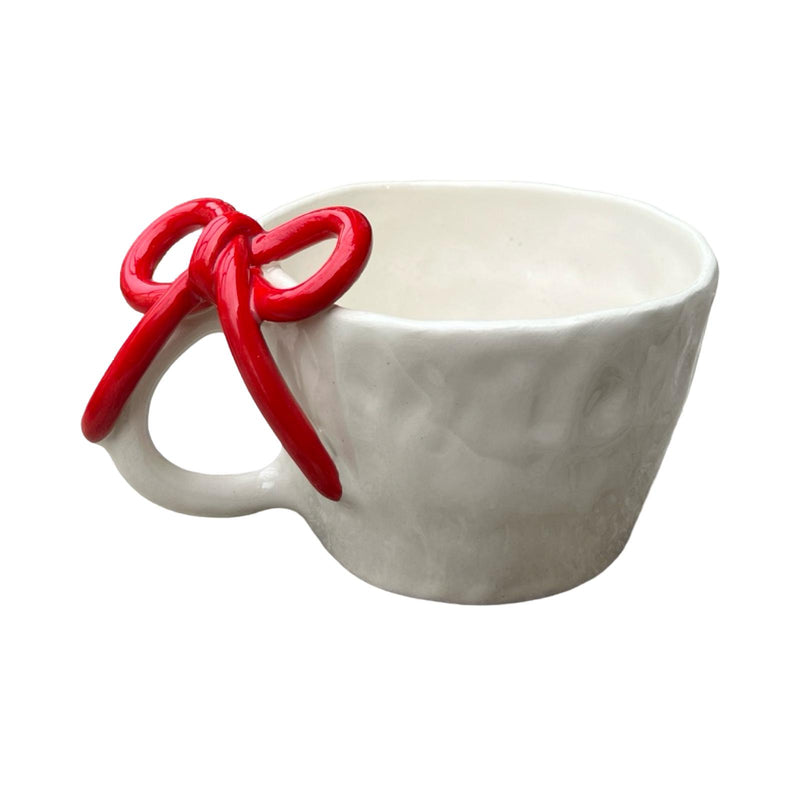 Red Ribbon Mug