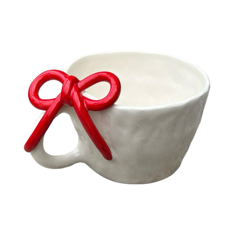 Red Ribbon Mug