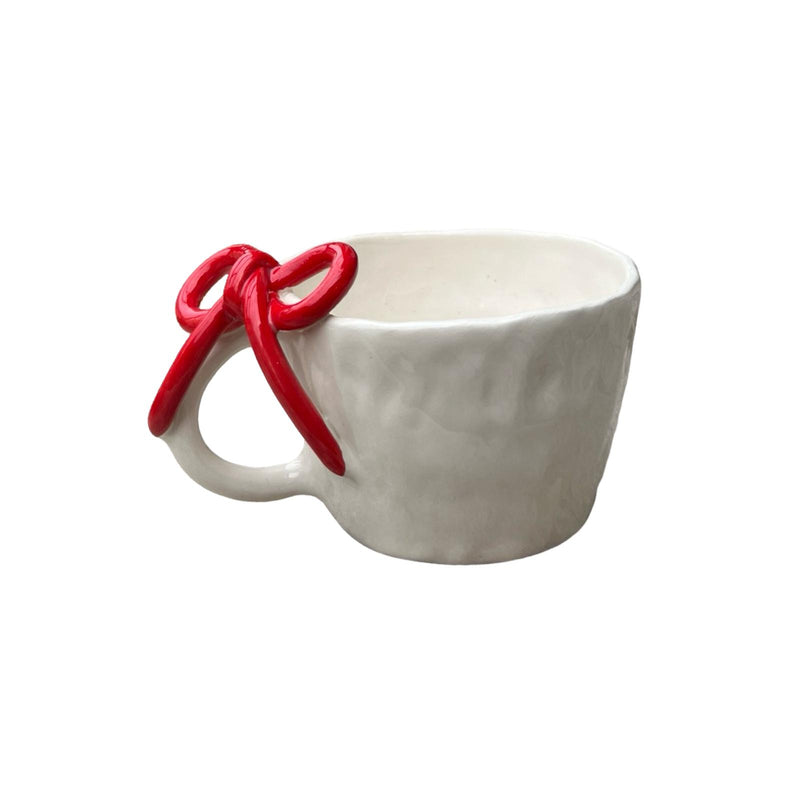 Red Ribbon Mug