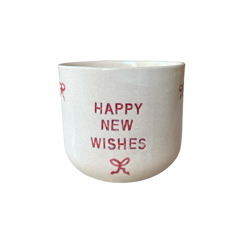 Happy New Wishes Cup