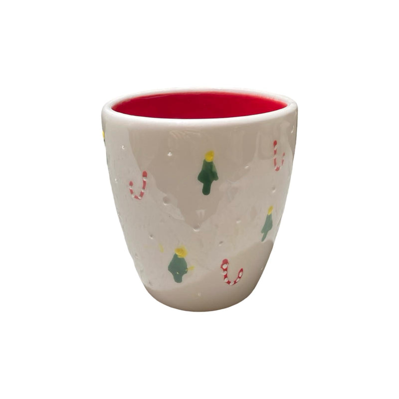 Pine Tree Candy Cane Cup