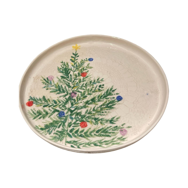 Christmas Tree Plate