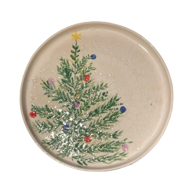 Christmas Tree Plate