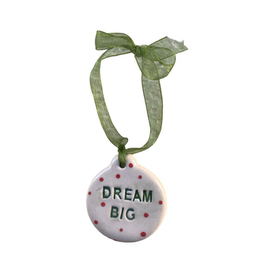 Noel Motto Pine Tree Ornament