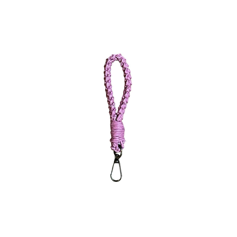 Knitted Keychain Purple