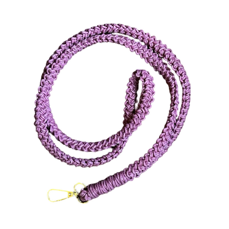 Knitted Strap - Purple