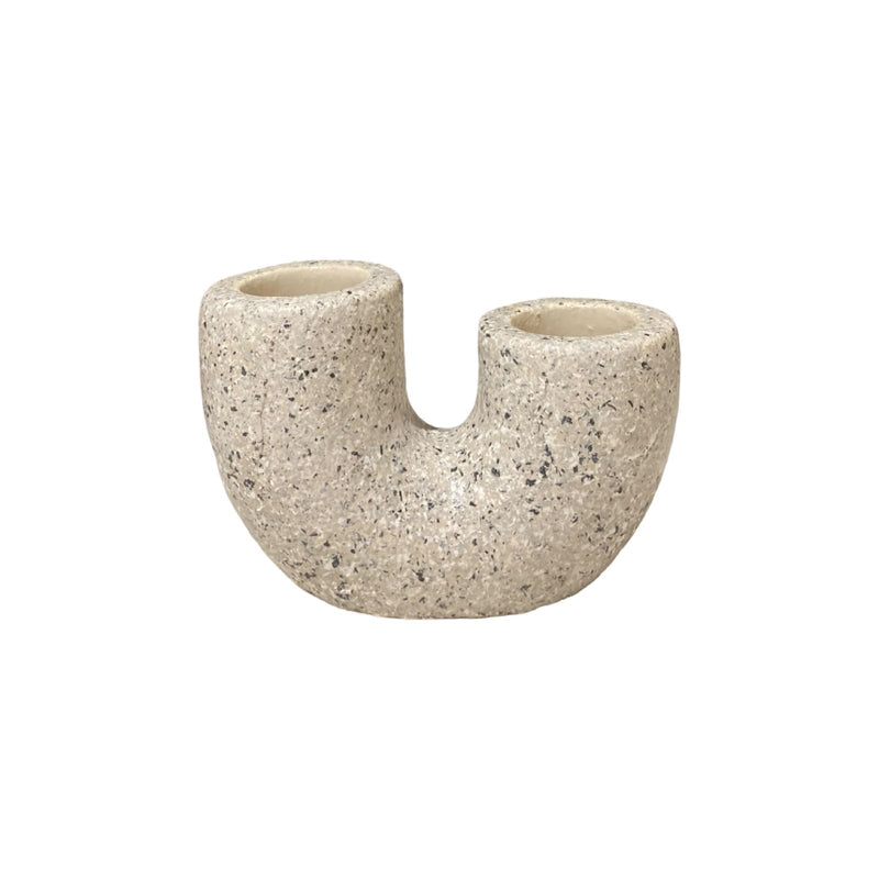 Granite Candle Holder