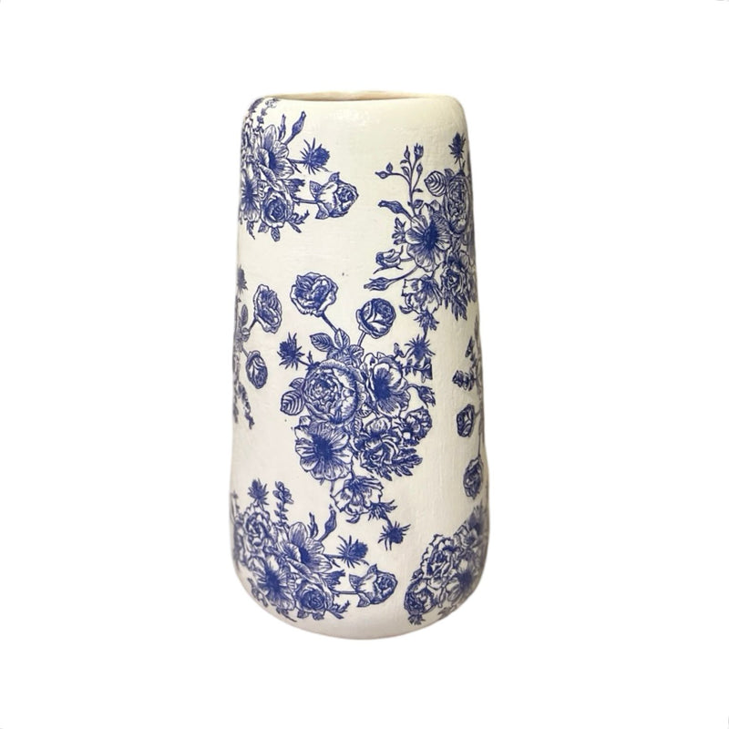 Blue Flower Vase