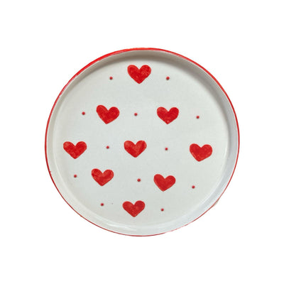 Heart Ceramic Plate