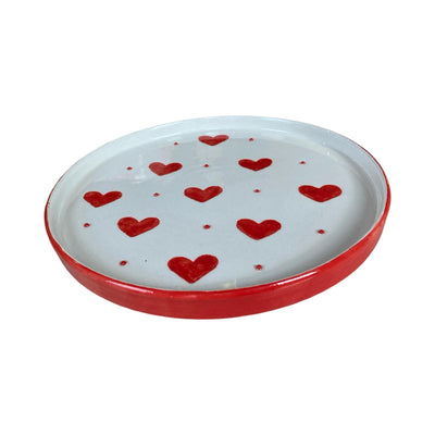 Heart Ceramic Plate