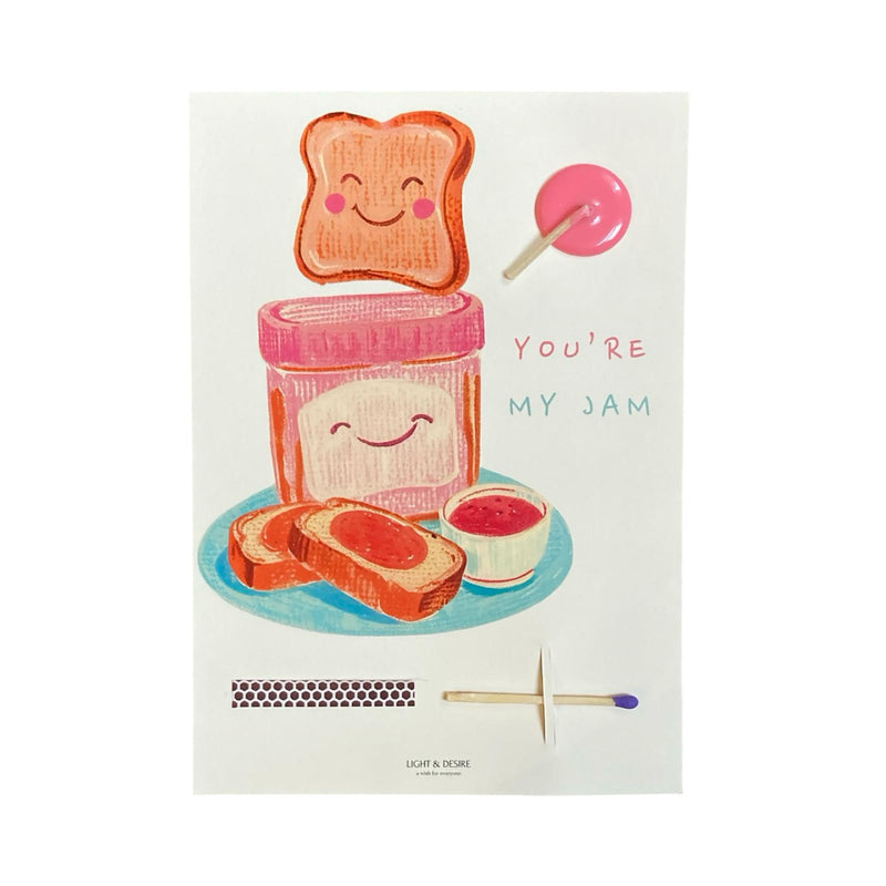 “You’re my jam” Wish Card