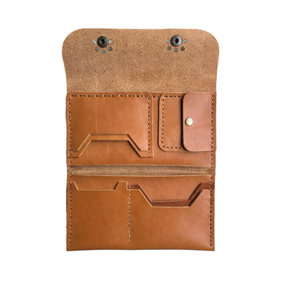 Leather Snap Wallet