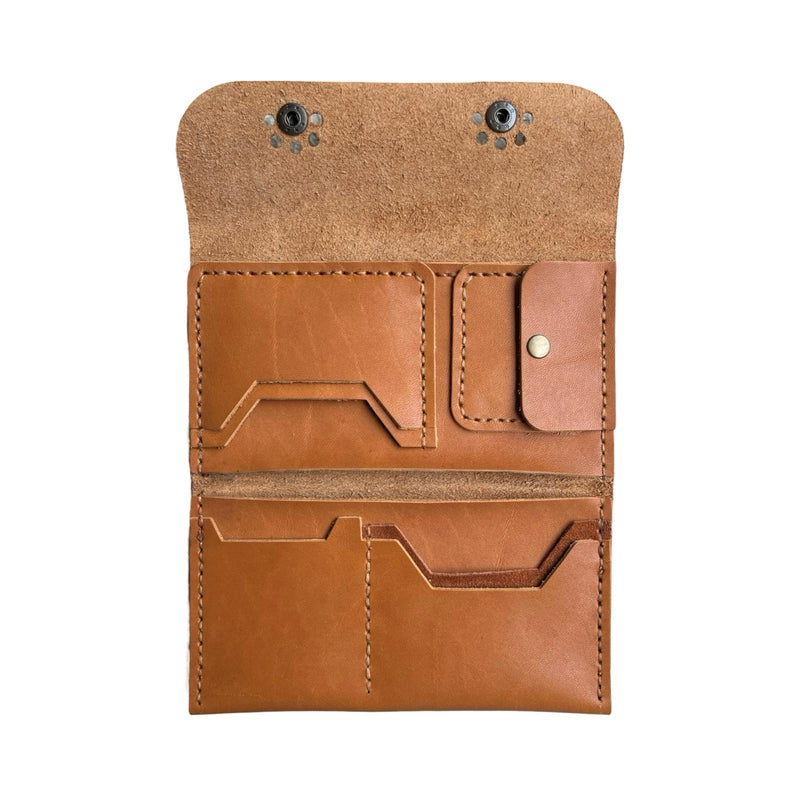 Leather Snap Wallet