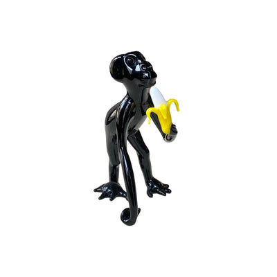 Monkey Murano Glass Figurine