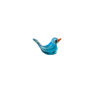 Mini Glass Bird Figurine