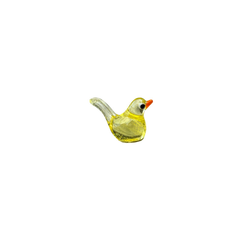 Mini Glass Bird Figurine