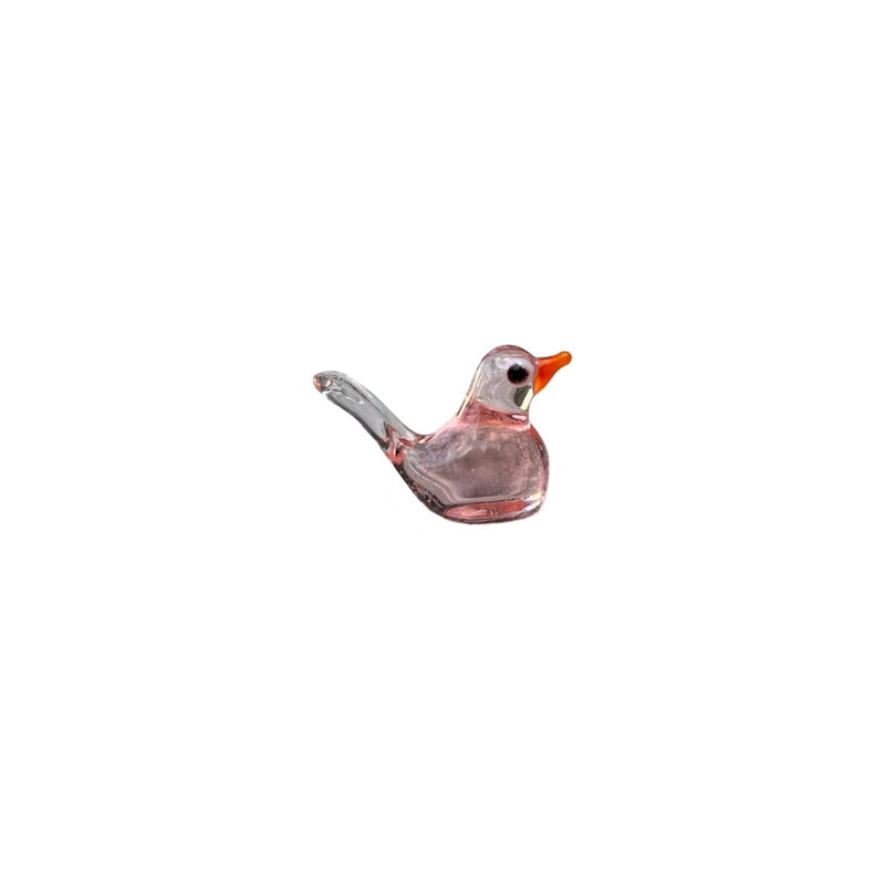 Mini Glass Bird Figurine