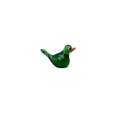 Mini Glass Bird Figurine