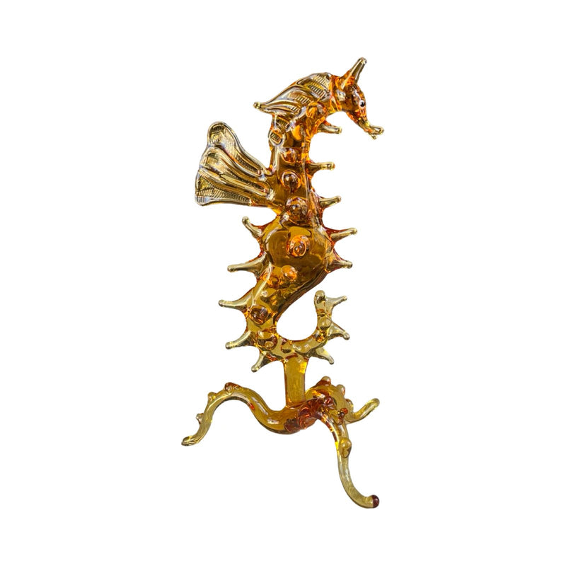 Pink Seahorse Handmade Murano Glass Figurine