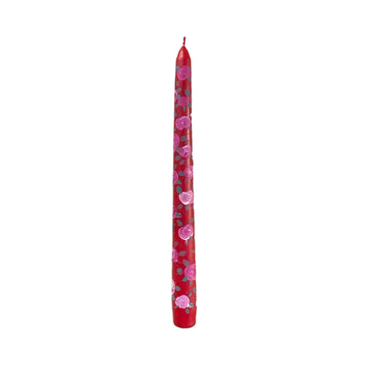 Hand-Painted Candlestick Candle