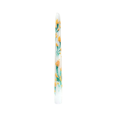 Hand-Painted Candlestick Candle