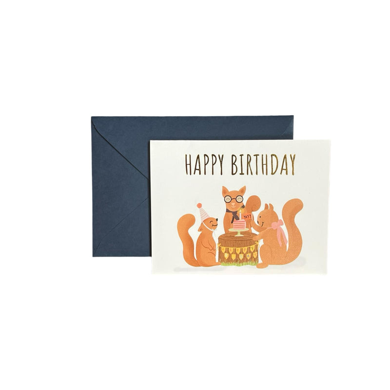 “Happy Birthday” Greeting Card