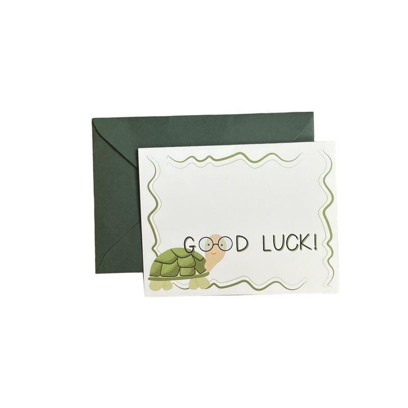 “Good Luck” Greeting Card