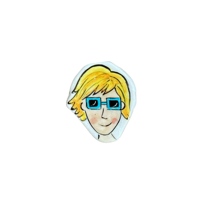 Woman Brooch