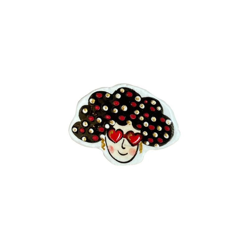 Woman Brooch