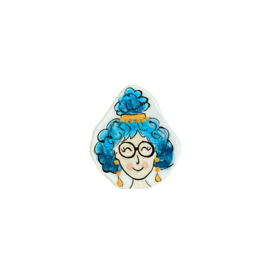 Woman Brooch