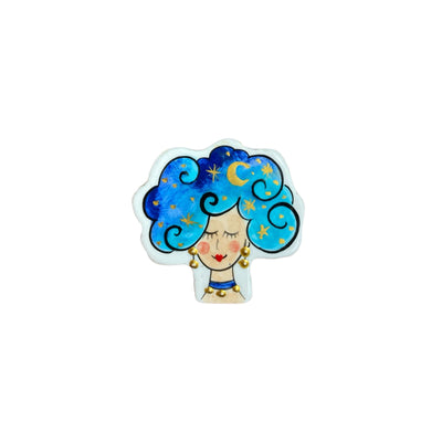 Woman Brooch