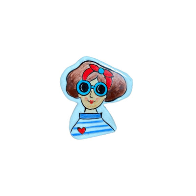 Woman Brooch