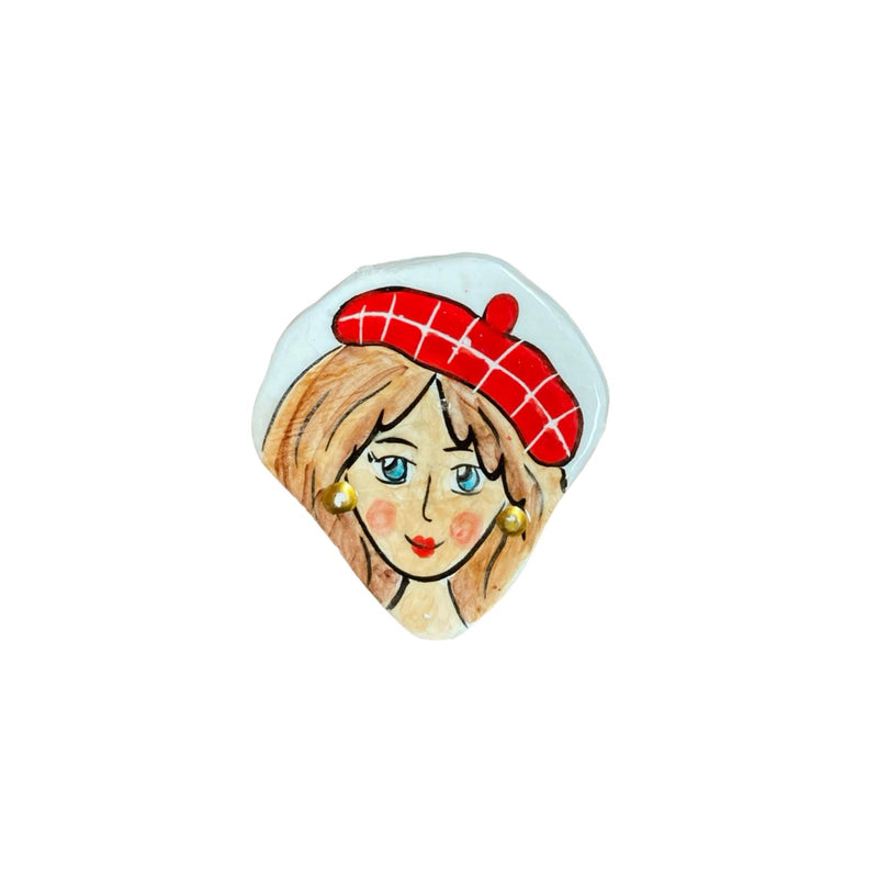 Woman Brooch
