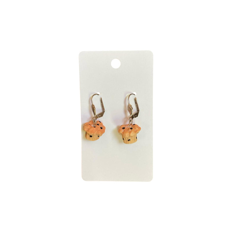 Chocolate Chip Muffin Earring