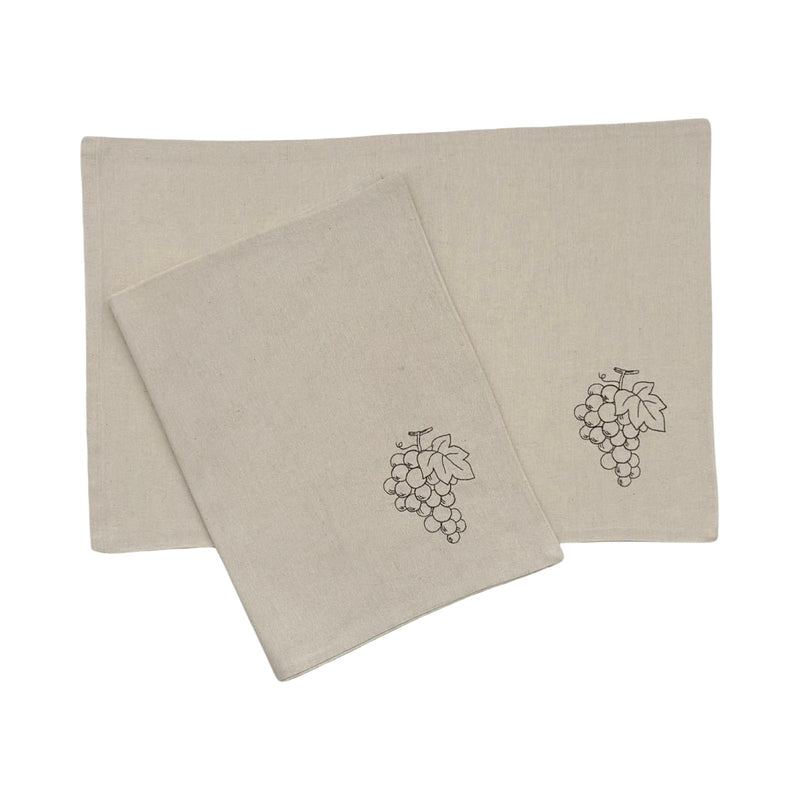 Grape Embroidery Fabric American Service
