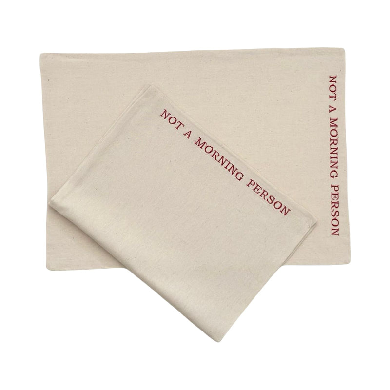 Not A Morning Person Embroidery Fabric American Service