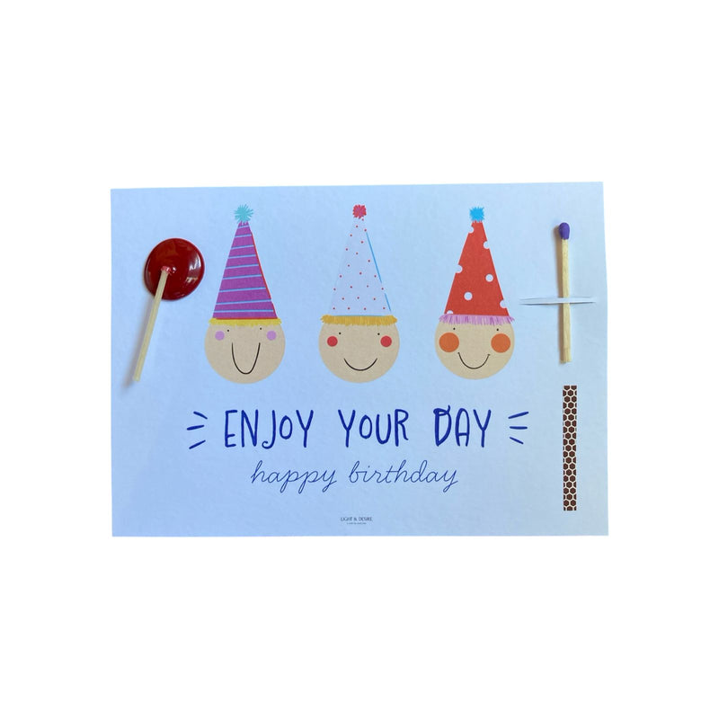 “Enjoy Your Day” Wish Card