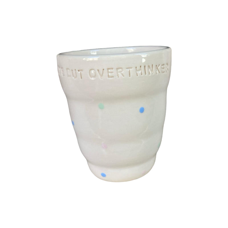 Cute But Overthinker Bubble Long Cup