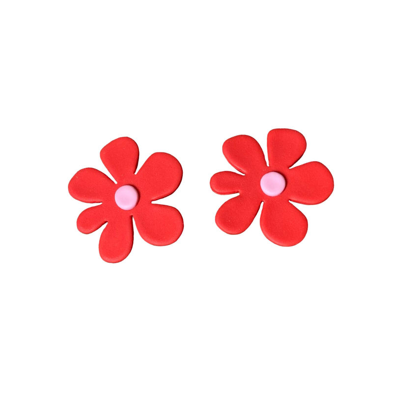 Big Flower Earring