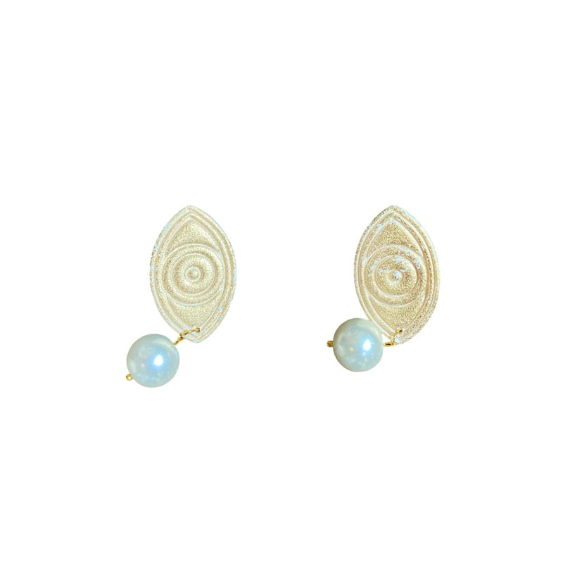 Golden Eyes Earring
