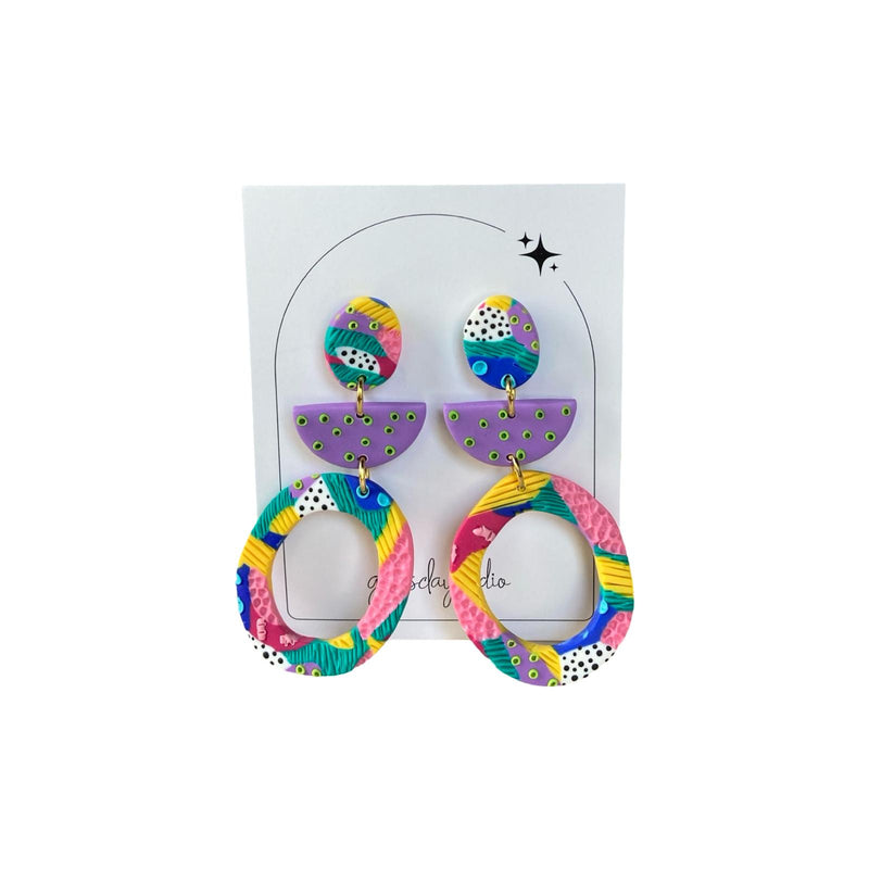 Summer Colorfully Küpe
