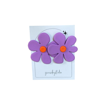 Big Flower Earring