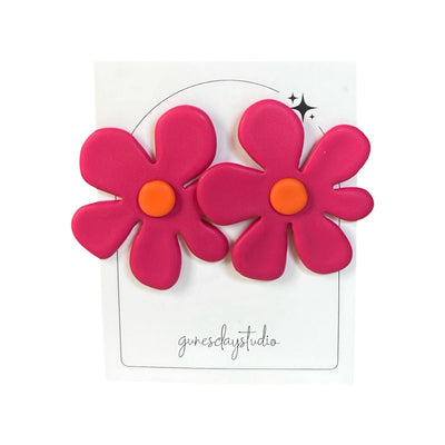 Big Flower Earring