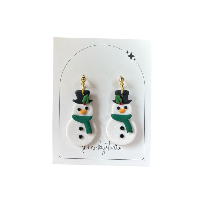 Snowman Küpe