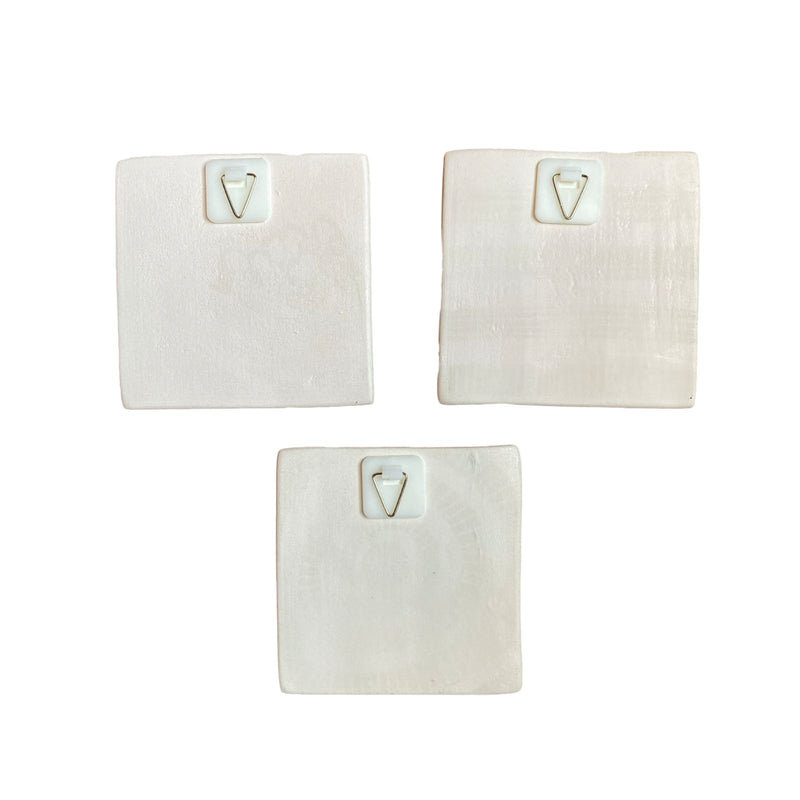 Ceramic Wall Panel Set of 3