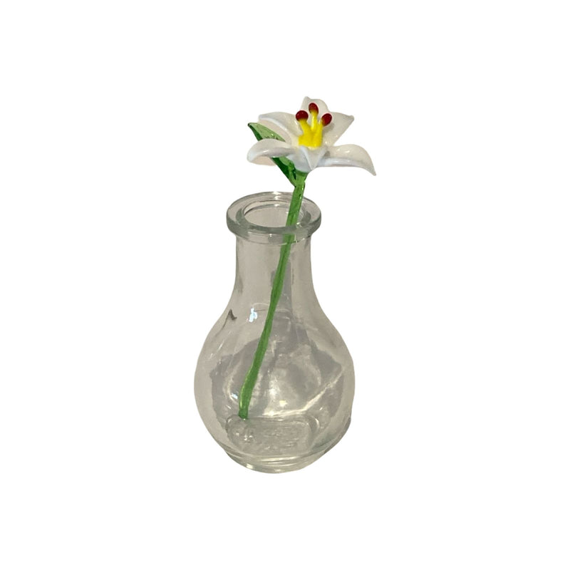 Lotus El Yapımı Dekoratif Cam Biblo