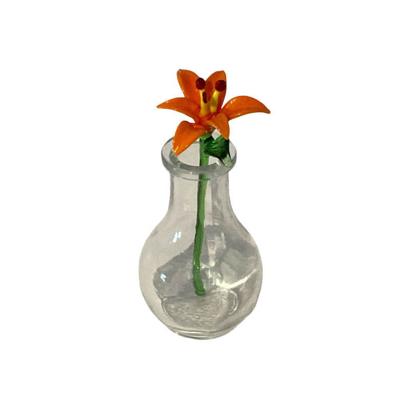 Lotus El Yapımı Dekoratif Cam Biblo